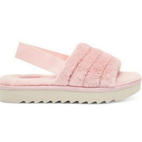 Koolaburra By Ugg Pink Open Toe Sling back Slipper 9 New - Picture 4 of 7